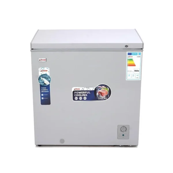 Congélateur Horizontal ASTECH CH280W – 280 Litres – Couleur Gris