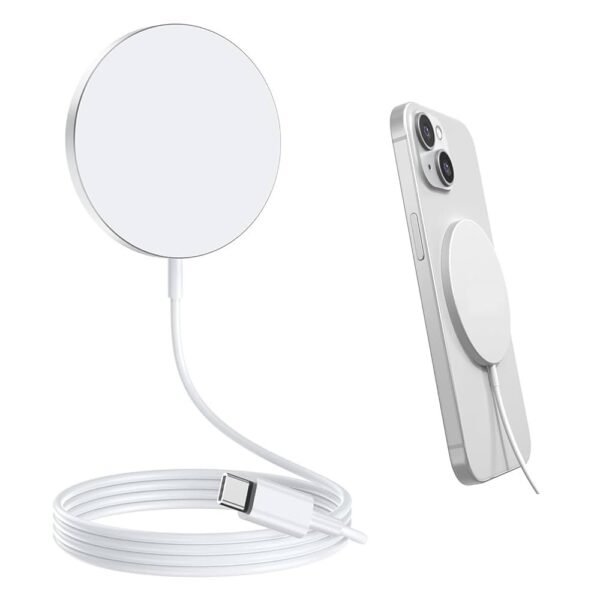 Chargeur MagSafe 15W pour iPhone 12 – Recharge Magnétique Sans Fil Rapide