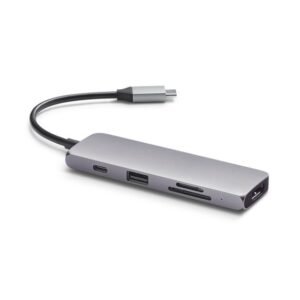 Adaptateur Multiport Pro USB-C Aluminium de Satechi