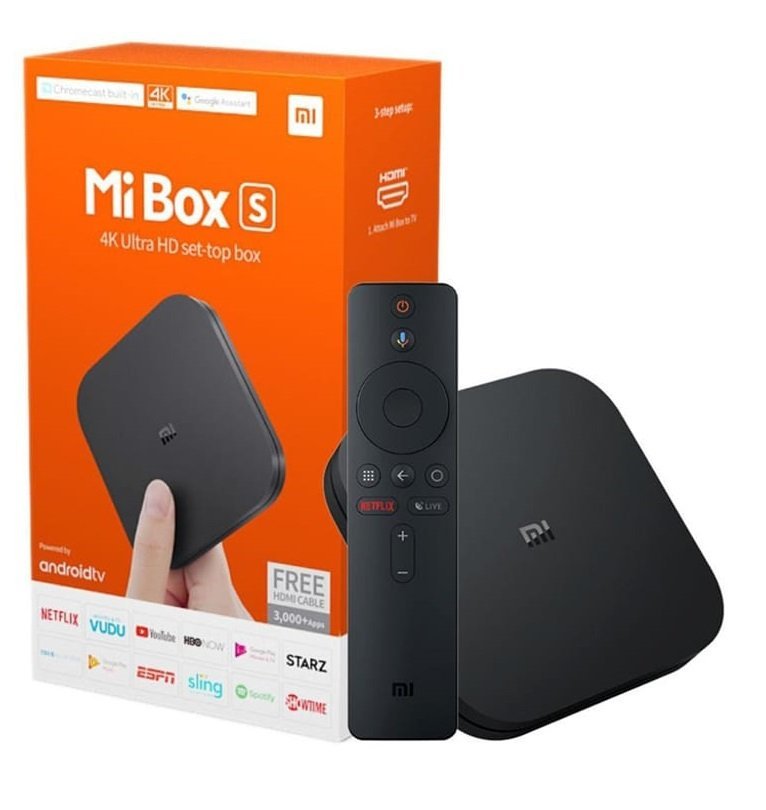 Box TV Mi Box S - 4K Ultra HD - Android TV