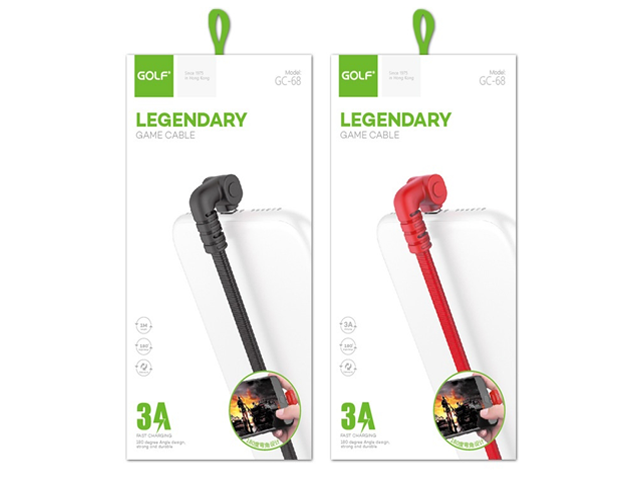 Câble de charge pour jeu sur téléphone USB Type C GOLF SPACE GC-68