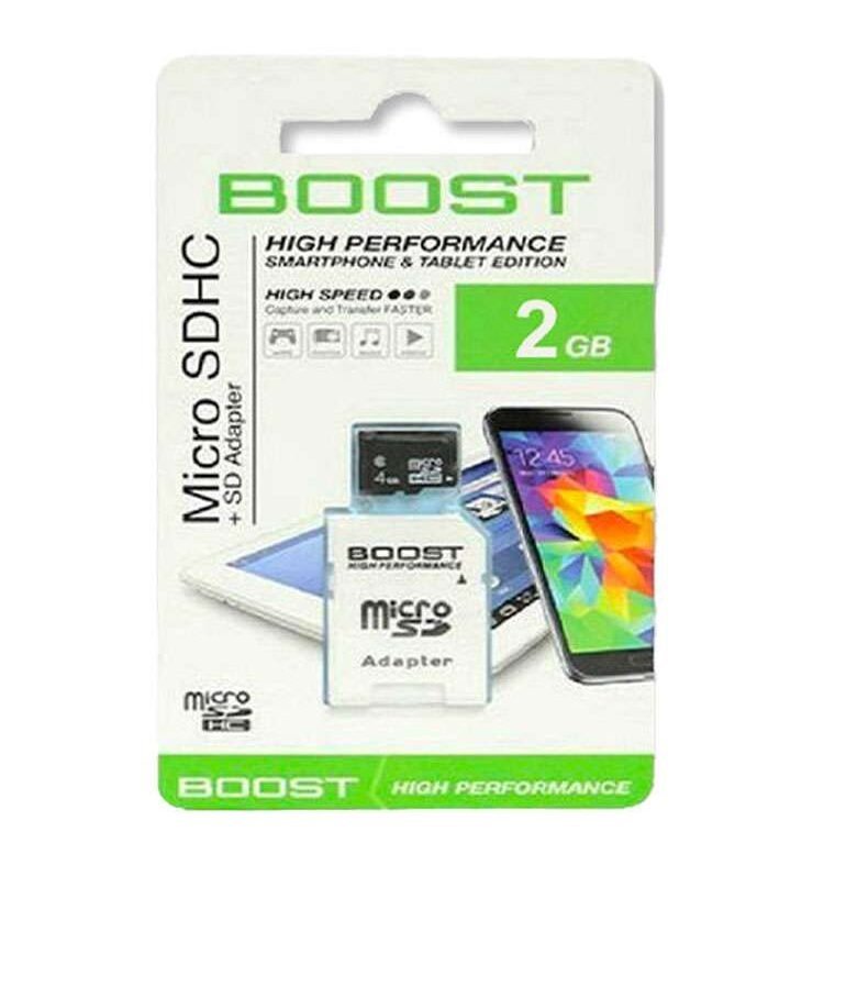 Carte mémoire Boost microSD 2Go