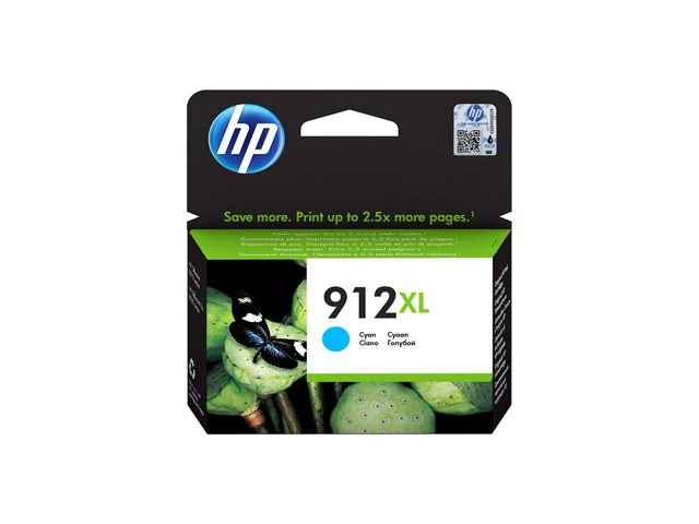Cartouche Hp 912 Xl Cyan Pour Hp Officejet 8010/8020