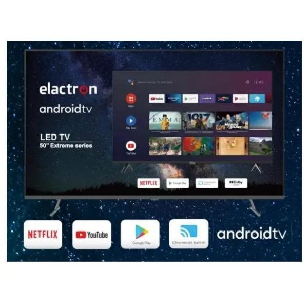 Téléviseur Elactron 65" QLED Smart Android - TS6561AS, 4K UHD, HDR10+, Dolby Atmos