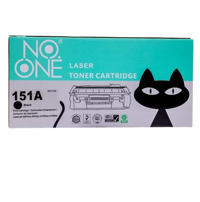 Cartouche No One 151A Noir Compatible