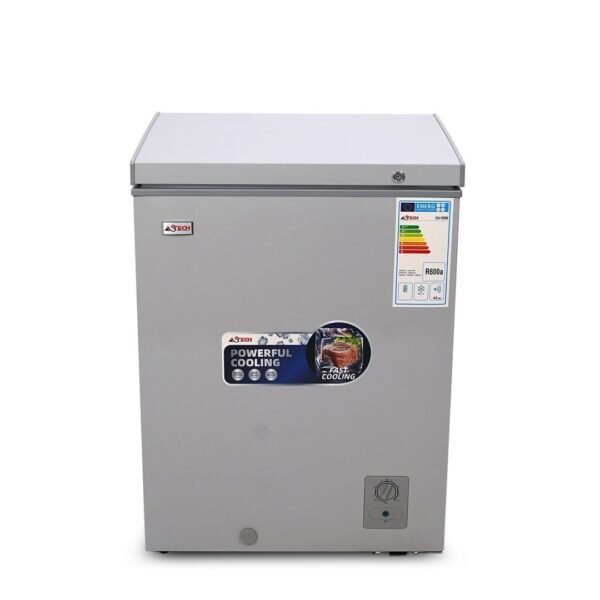 Congélateur Horizontal ASTECH CH195W – 195 Litres – Couleur Gris