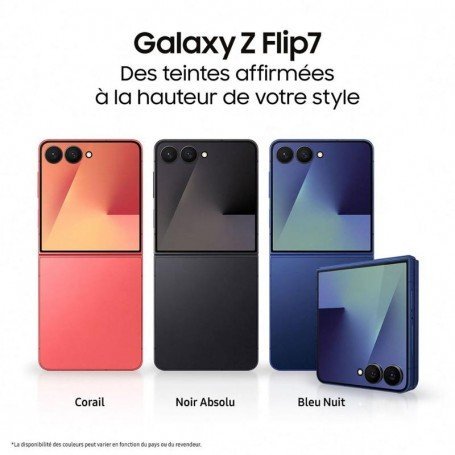 Samsung Galaxy Z Flip7 – 12 Go de RAM – 256 Go de Mémoire