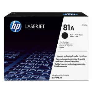 Toner Hp 81 A Cf281 Pour Laserjet Enterprise M630 / M604