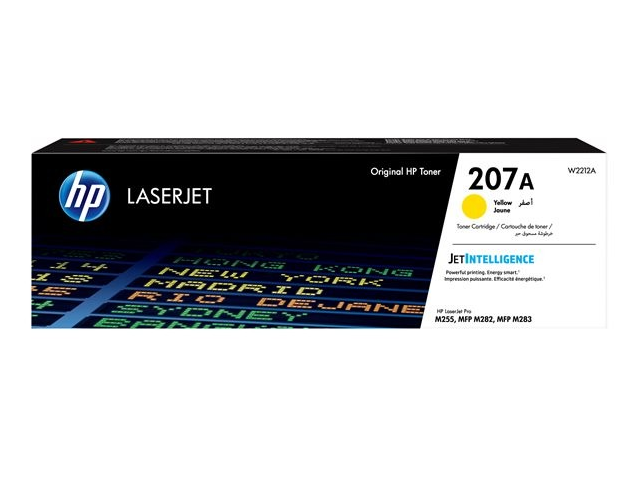 Toner Hp Laserjet 207 A Yellow Pour Imp M255 Mfp M282 Mfp M283