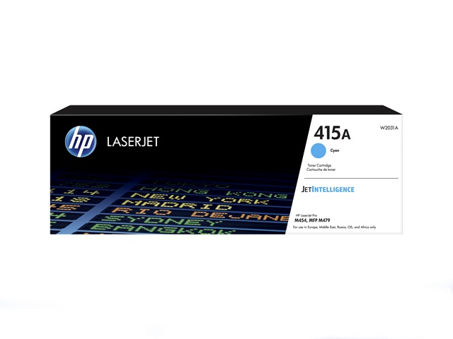 Toner Hp Laserjet 415a Cyan Pour Mfp M479 Fdw