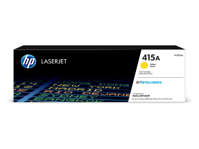 Toner Hp Laserjet 415a Yellow Pour Mfp M479 Fdw
