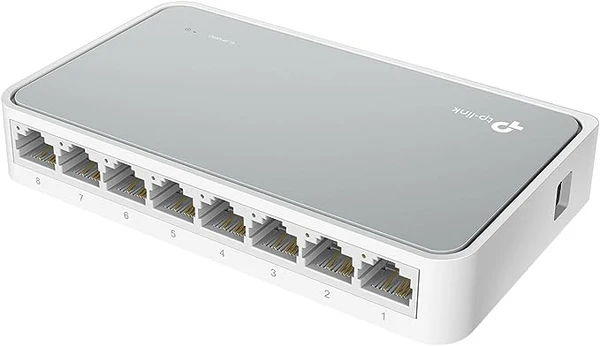 Switch de bureau TP-Link TL-SF1008D 8 ports Ethernet 10/100 Mbps