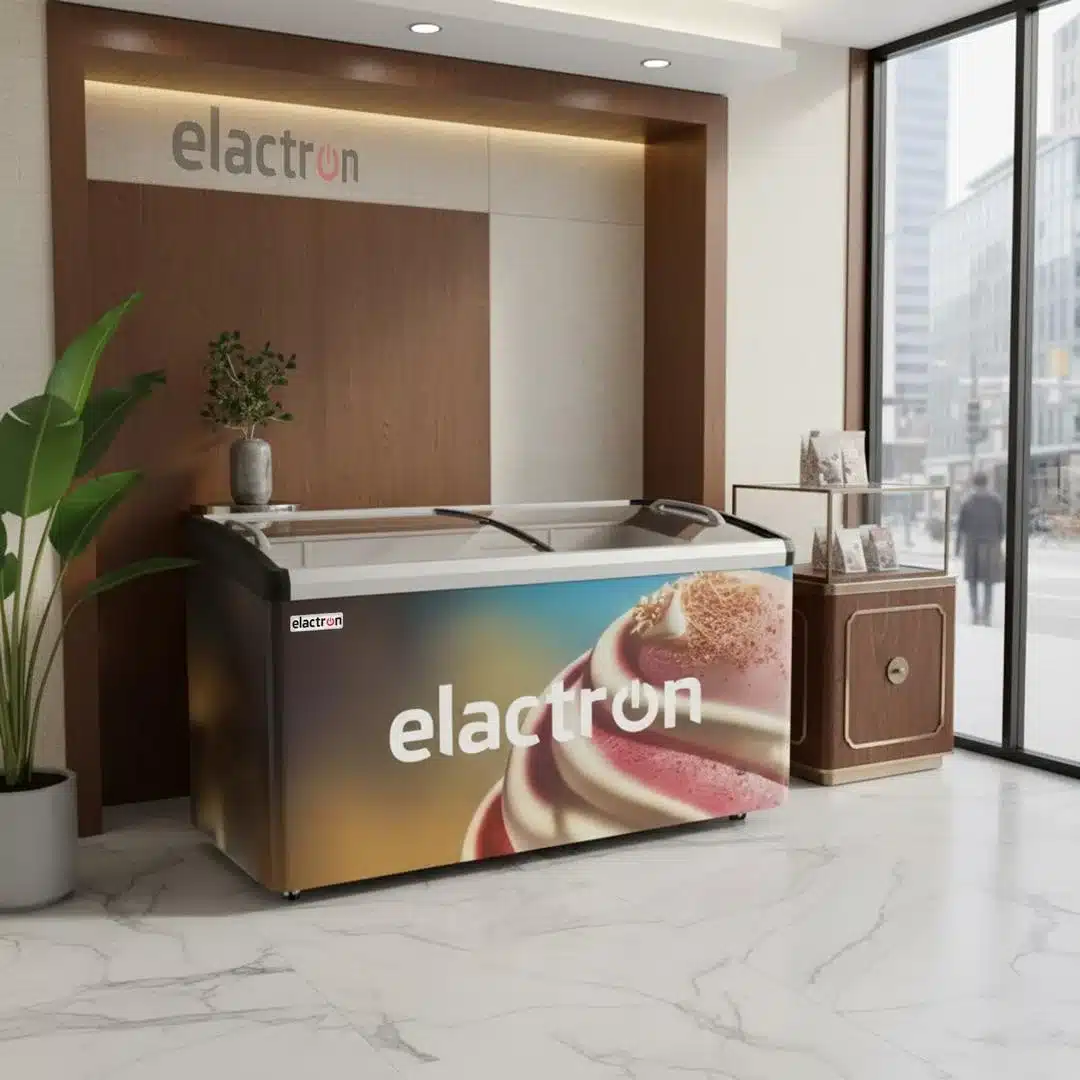 Congélateur Horizontal Électron Vitrine 400 Litres SD246JY