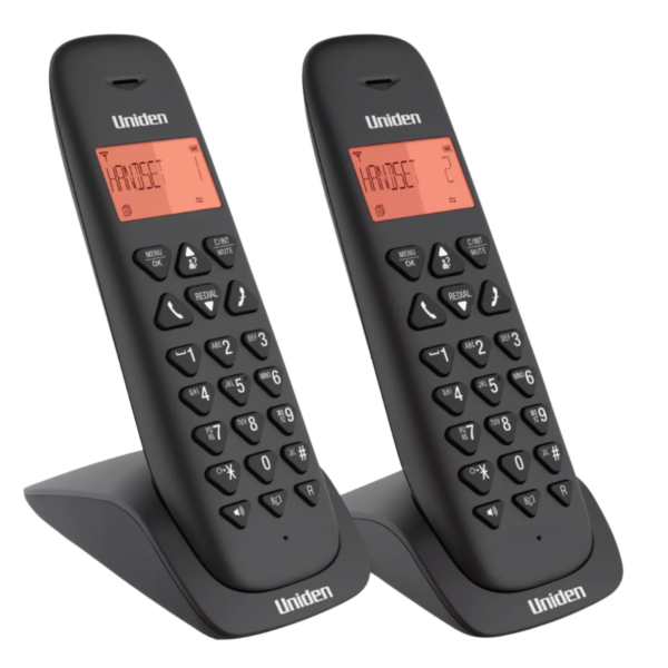 Téléphone sans fil duo UNIDEN AT3102-2 – Pack de 2 combinés