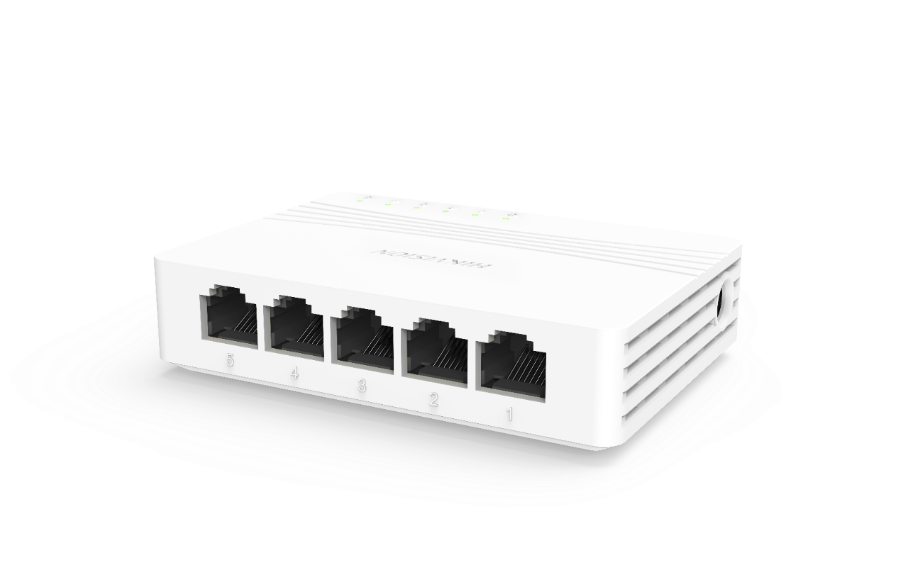 Switch Hikvision DS-3E0508D-O Blanc 5 Ports Fast Ethernet 10/100