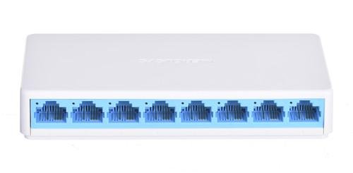 Switch Mercusys MS108 – 8 Ports Ethernet 10/100 Mbps Plug & Play