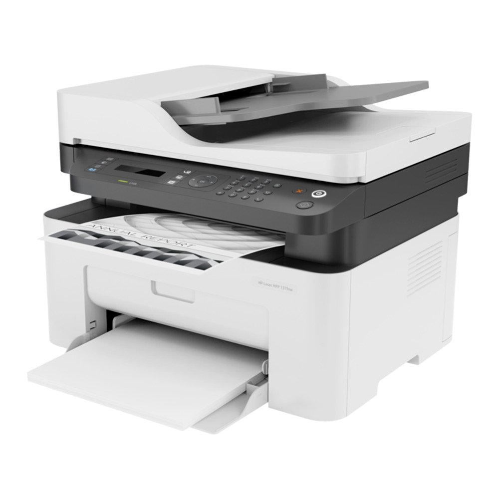 Imprimante Multifonction Laser HP Laser MFP 137fnw Wi-Fi – Image 2
