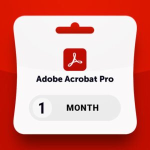 Adobe Acrobat Pro – Abonnement 1 mois