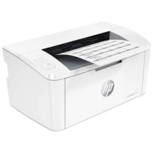 Imprimante HP LaserJet M111a monochrome sur fond blanc