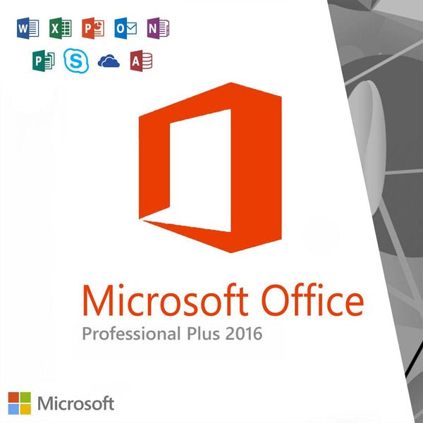 Microsoft Office Professionnel Plus 2016 – Licence numérique