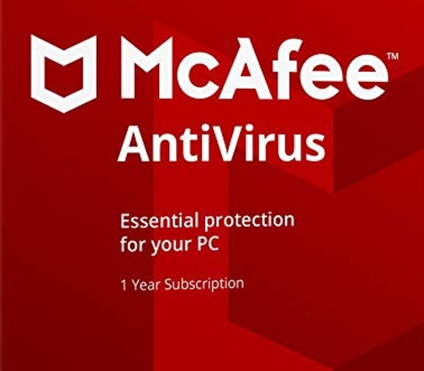 McAfee AntiVirus 2024 – 1 an / 1 PC