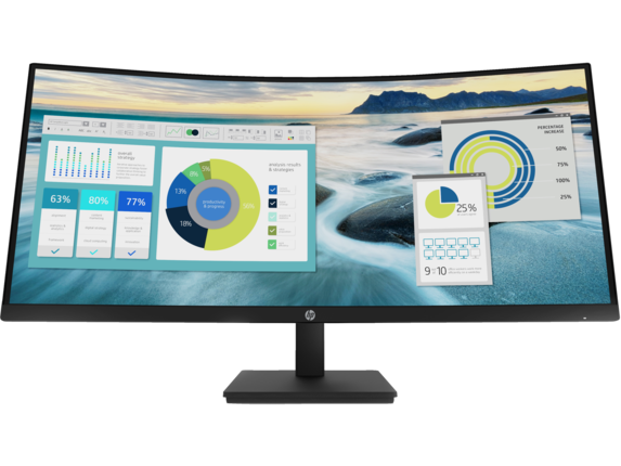 Écran HP P34hc G4 34 pouces incurvé WQHD USB-C