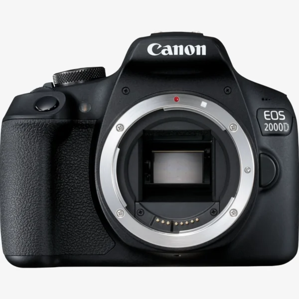Canon EOS 2000D – vue avant du boîtier