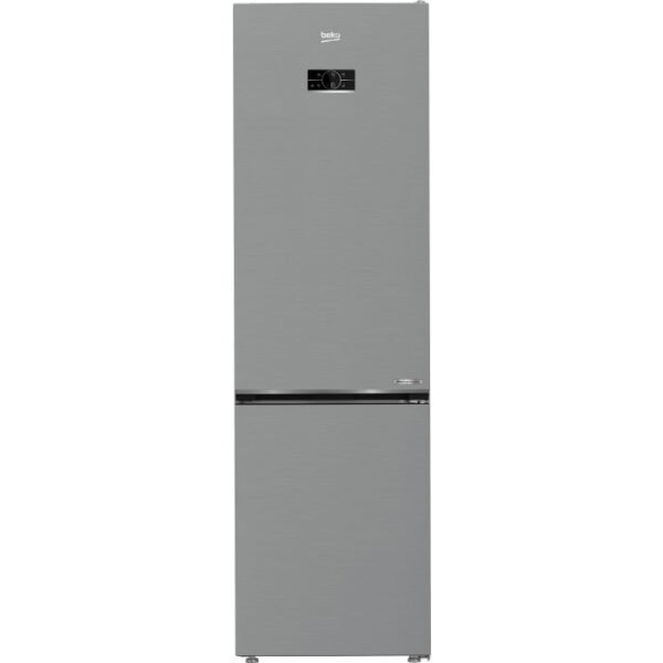 Réfrigérateur BEKO Combiné 3 tiroirs 460 litres No Frost Gris B5RCNE406HXB