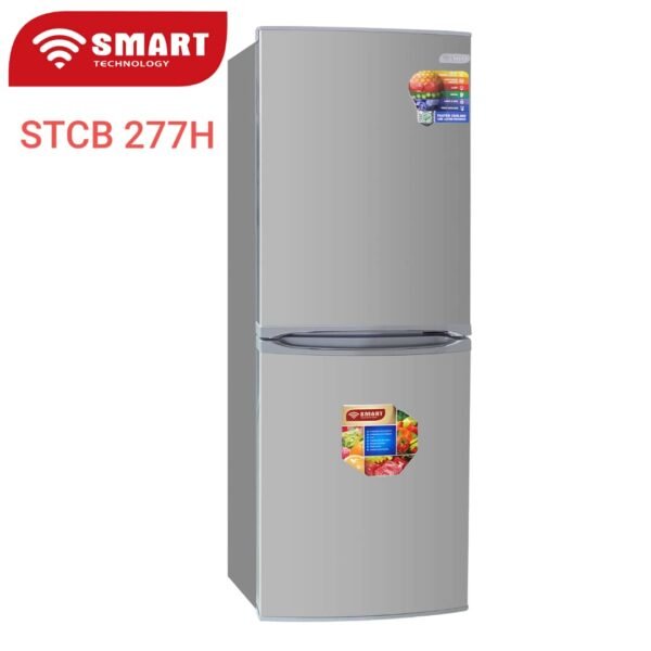 Réfrigérateur Smart Technology Combiné 3 tiroirs Gris STCB277H