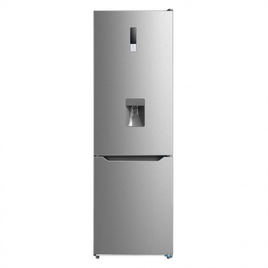 Réfrigérateur Midea Combiné 3 tiroirs Avec Dist D’eau Gris MRDB424FGF02