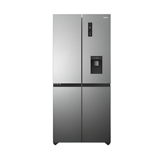 Réfrigérateur ASTECH Side By Side 4 portes Avec Dist D’eau Gris FSS579FDAM