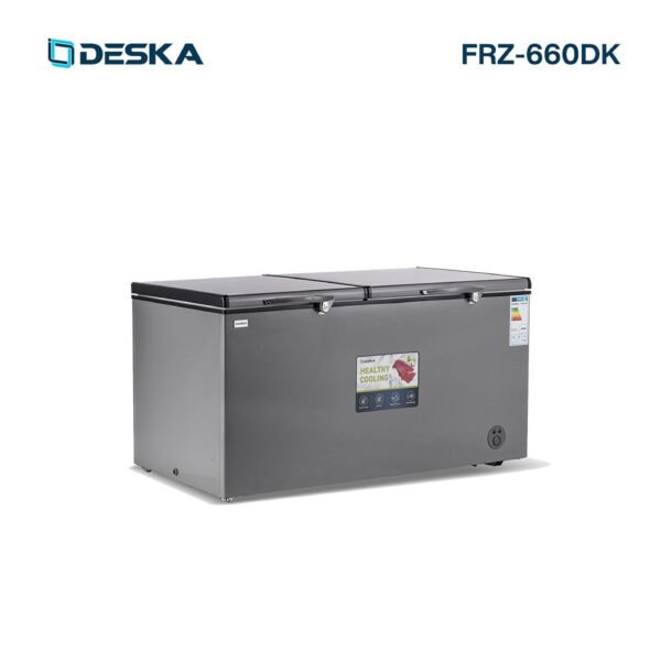 Congélateur Deska Horizontal 700 litres Gris FRZ660DK