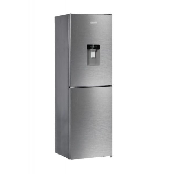 Réfrigérateur Solstar Combiné 4 tiroirs 253 litres Avec Fontaine Gris FRF338BDINVSS