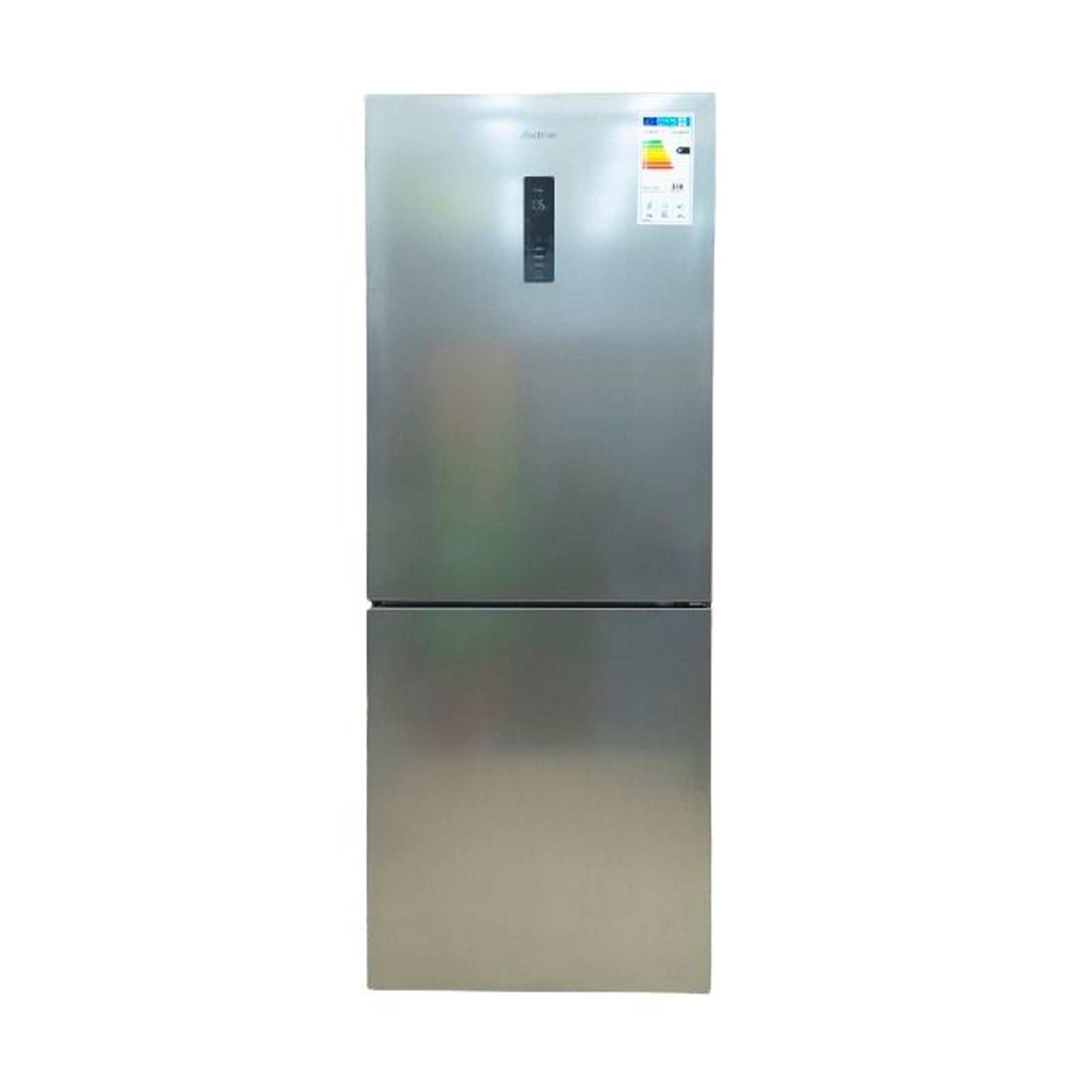 Réfrigérateur Elactron Combiné 3 tiroirs 417 litres Gm Inverter Gris EL66ETRF
