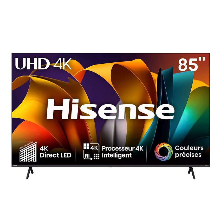 Téléviseur Hisense 85 » LED SMART VIDAA UHD 4K 85A6N