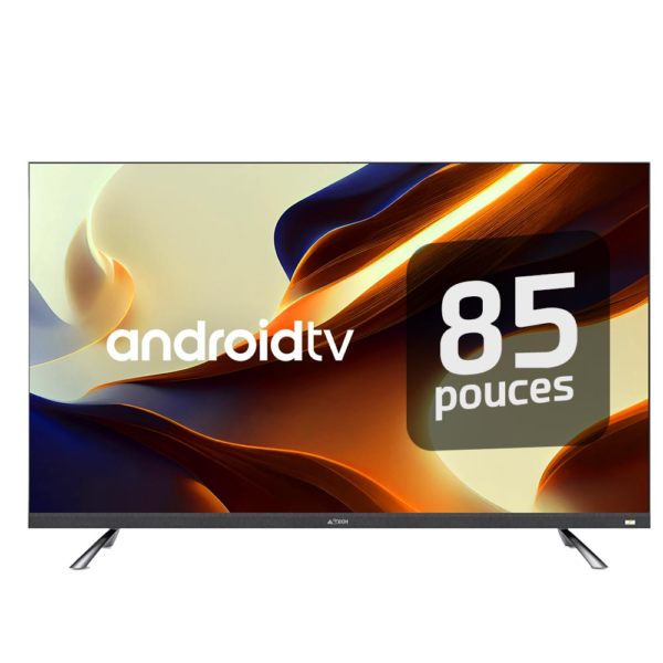 Téléviseur Astech 85 » SMART QLED GOOGLE TV 85GT6015H/85ZT3030HQ