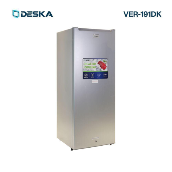 Congélateur Deska Vertical 6 tiroirs Gris VER191DK