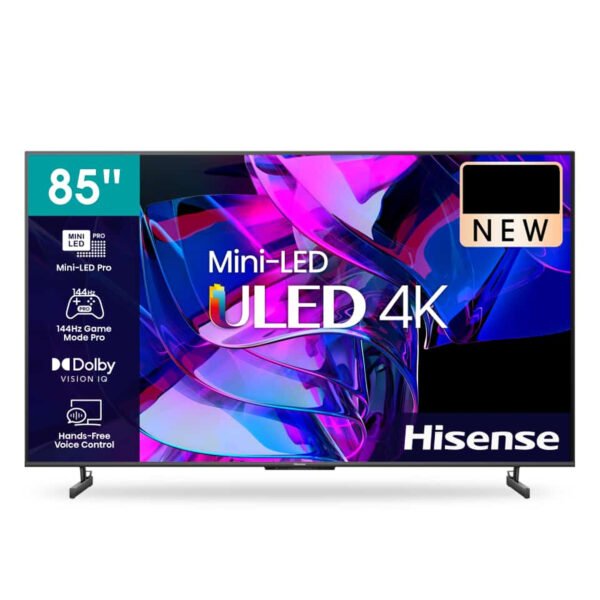 Téléviseur Hisense 85 » LED SMART VIDAA 4K Quantum Dot 85U7H