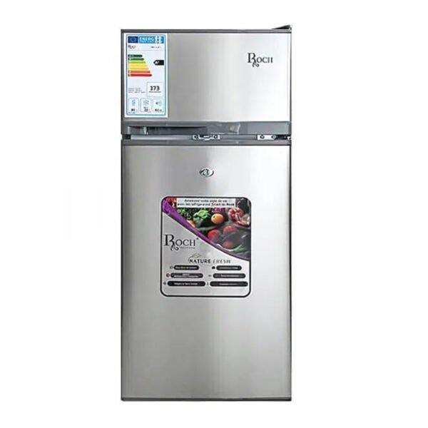 Réfrigérateur Roch 2 portes 100 litres Gris RFR125DTJ