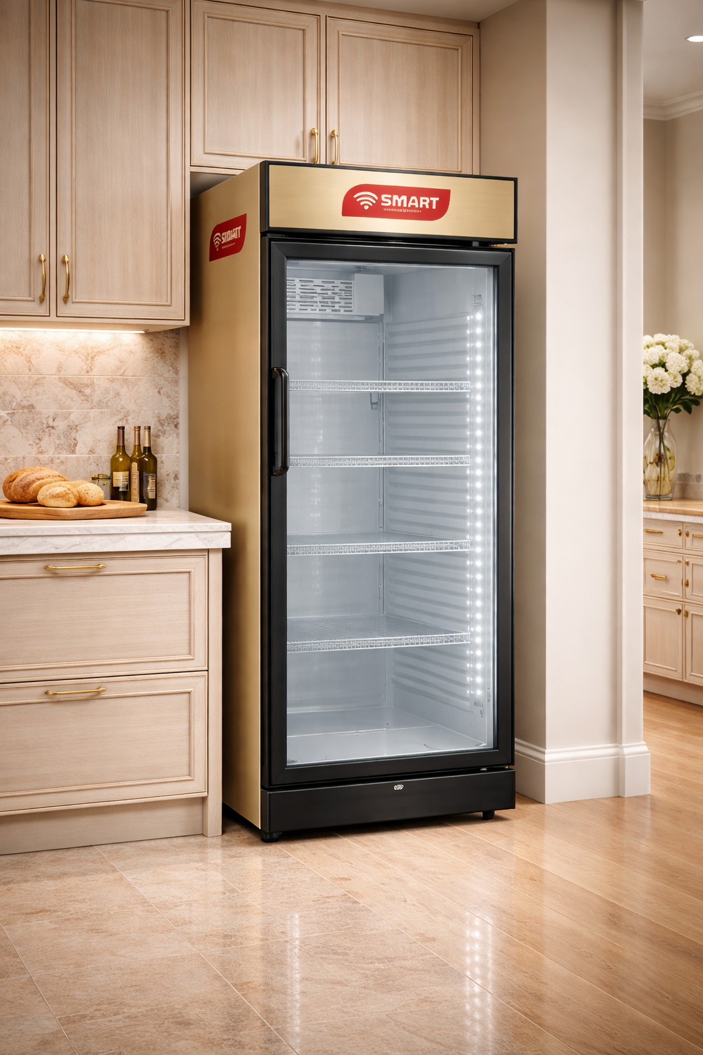 Réfrigérateur Smart Technology Vertical Vitrine 1 portes 380 litres STCDV890
