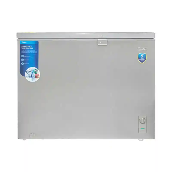 Congélateur Midea Horizontal 400 litres Inverter Gris MDRC407FZN43D