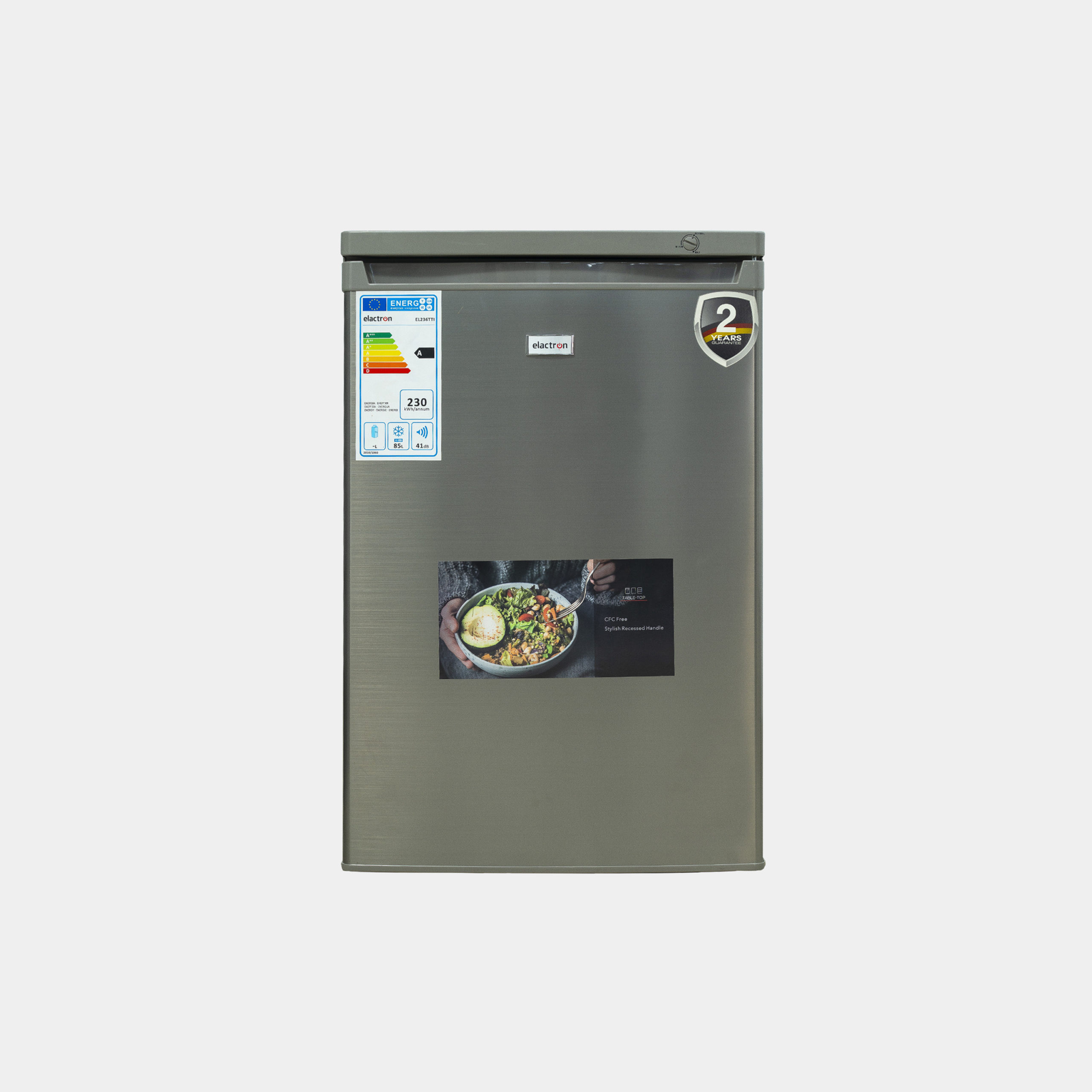 Congélateur Elactron Vertical 4 tiroirs Gris EL236TTI