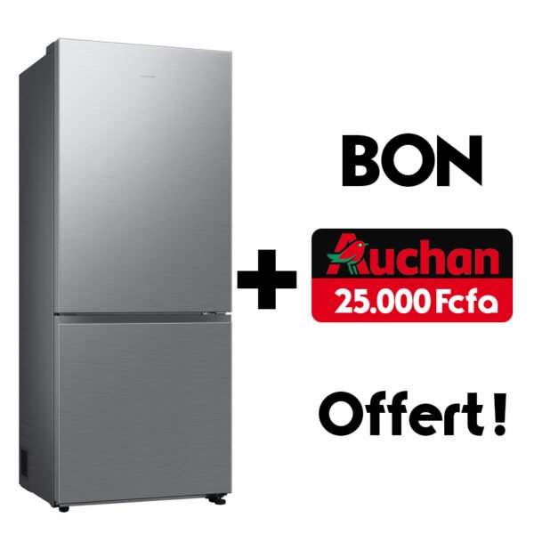 Réfrigérateur Samsung Combiné 3 tiroirs 508 litres Gris RB50DG601ES9