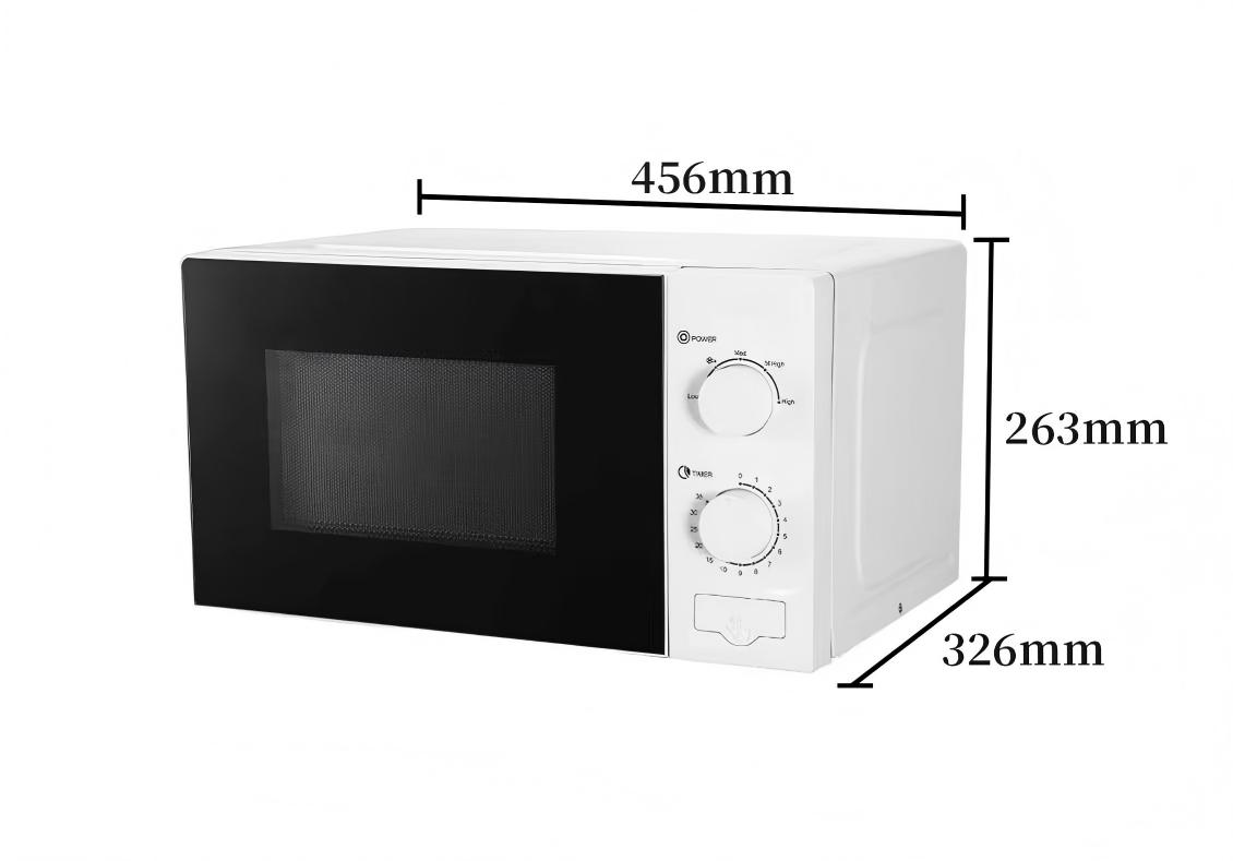 Micro-ondes YAKI 20 L Blanc YE20MX63L