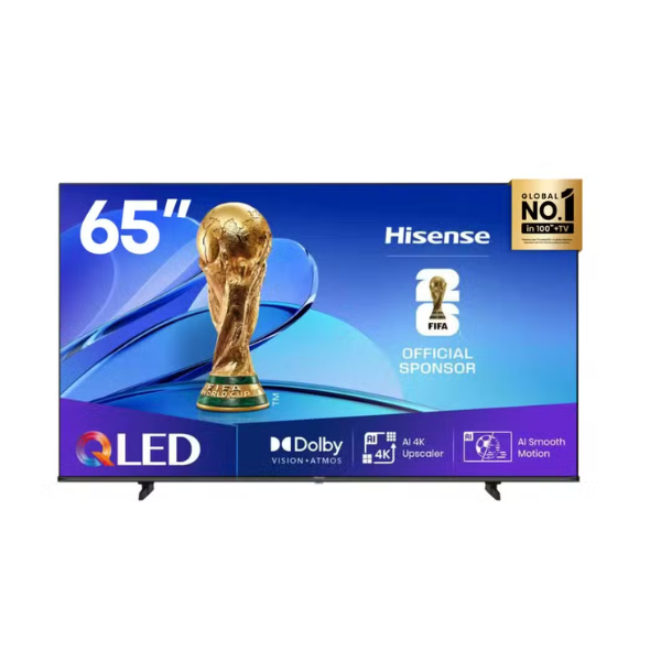 Téléviseur Hisense 65 » LED SMART UHD 4K VIDAA QLED Quantum Dot 65Q6Q
