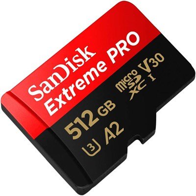 Carte microSD SanDisk Extreme PRO 512 Go
