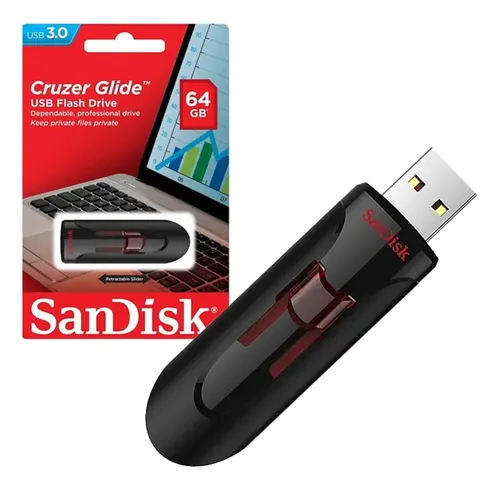 Clé USB SanDisk Cruzer Glide 64 Go USB 3.0